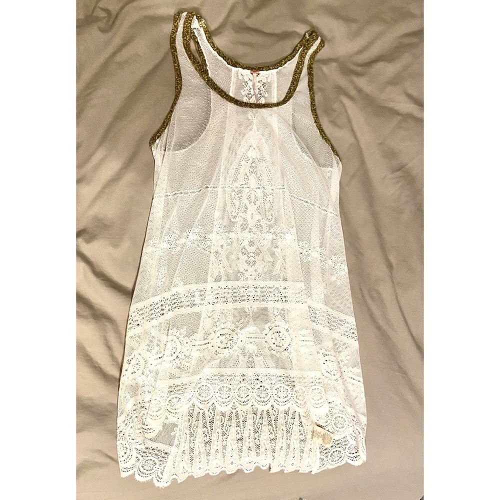 Free people lace tank top